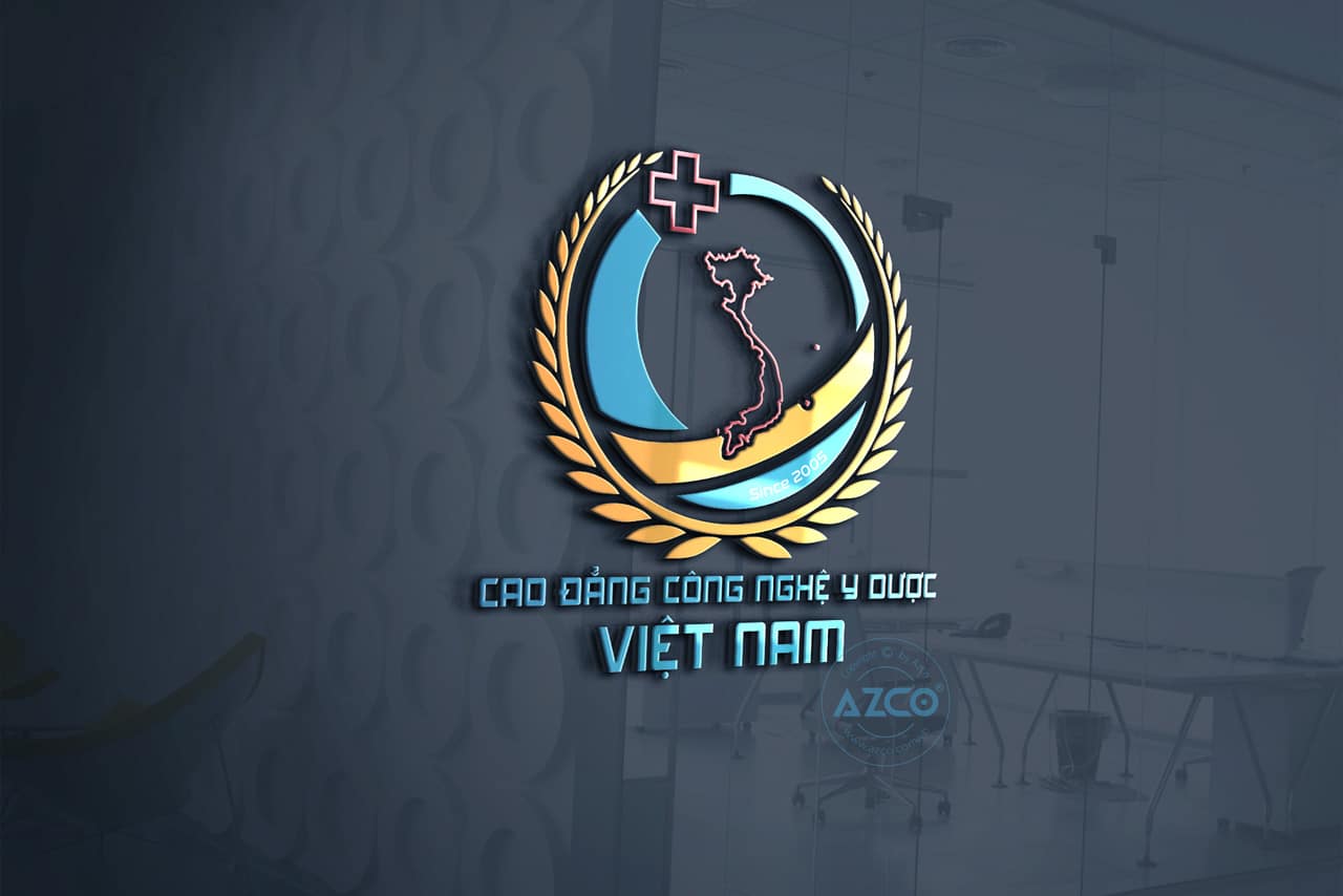 Thiết kế logo Cao đẳng công nghệ y dược Việt Nam