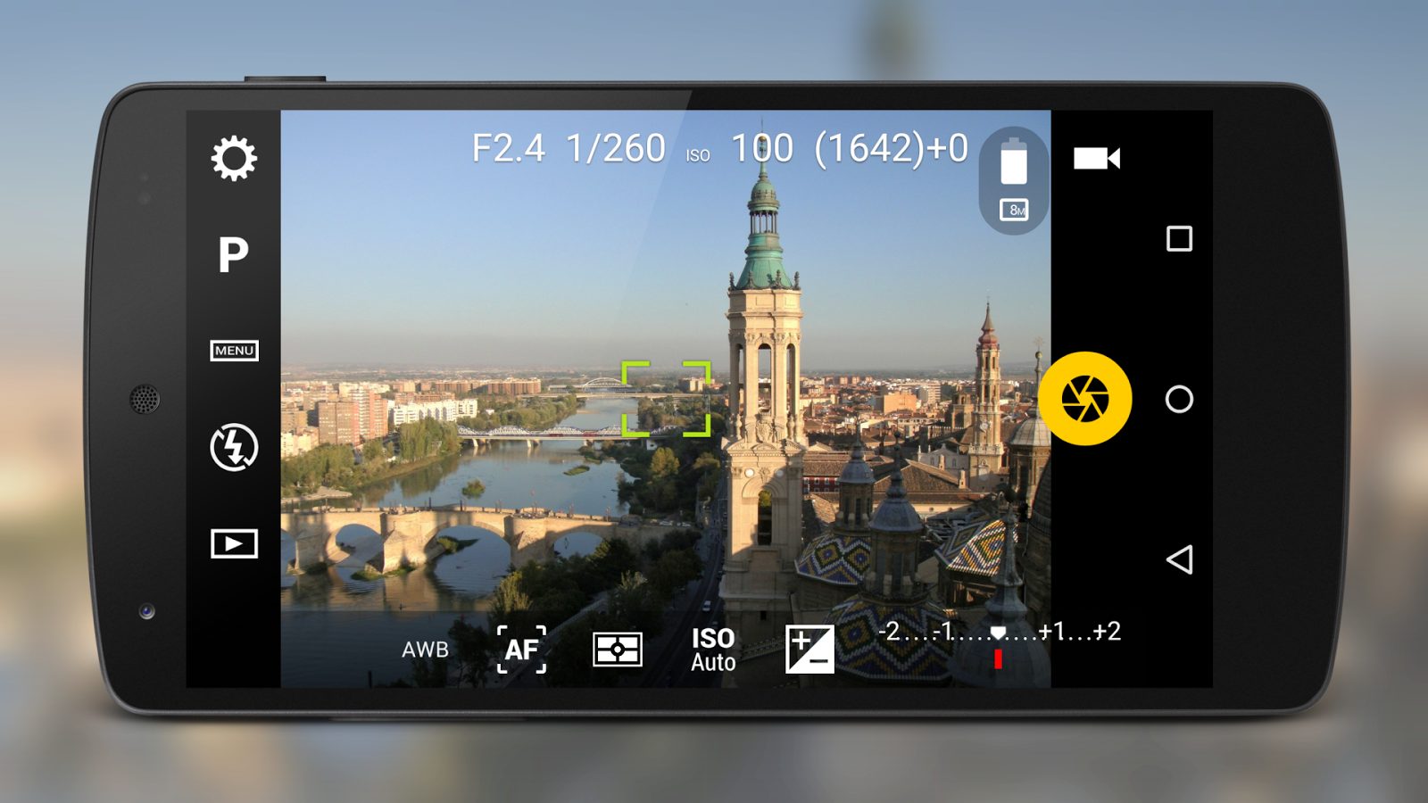 Phần mềm chụp ảnh quảng cáo Camera Fv5