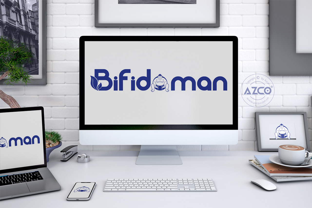 Thiết Kế Logo Thương Hiệu BIFIDOMAN Tại AZCO