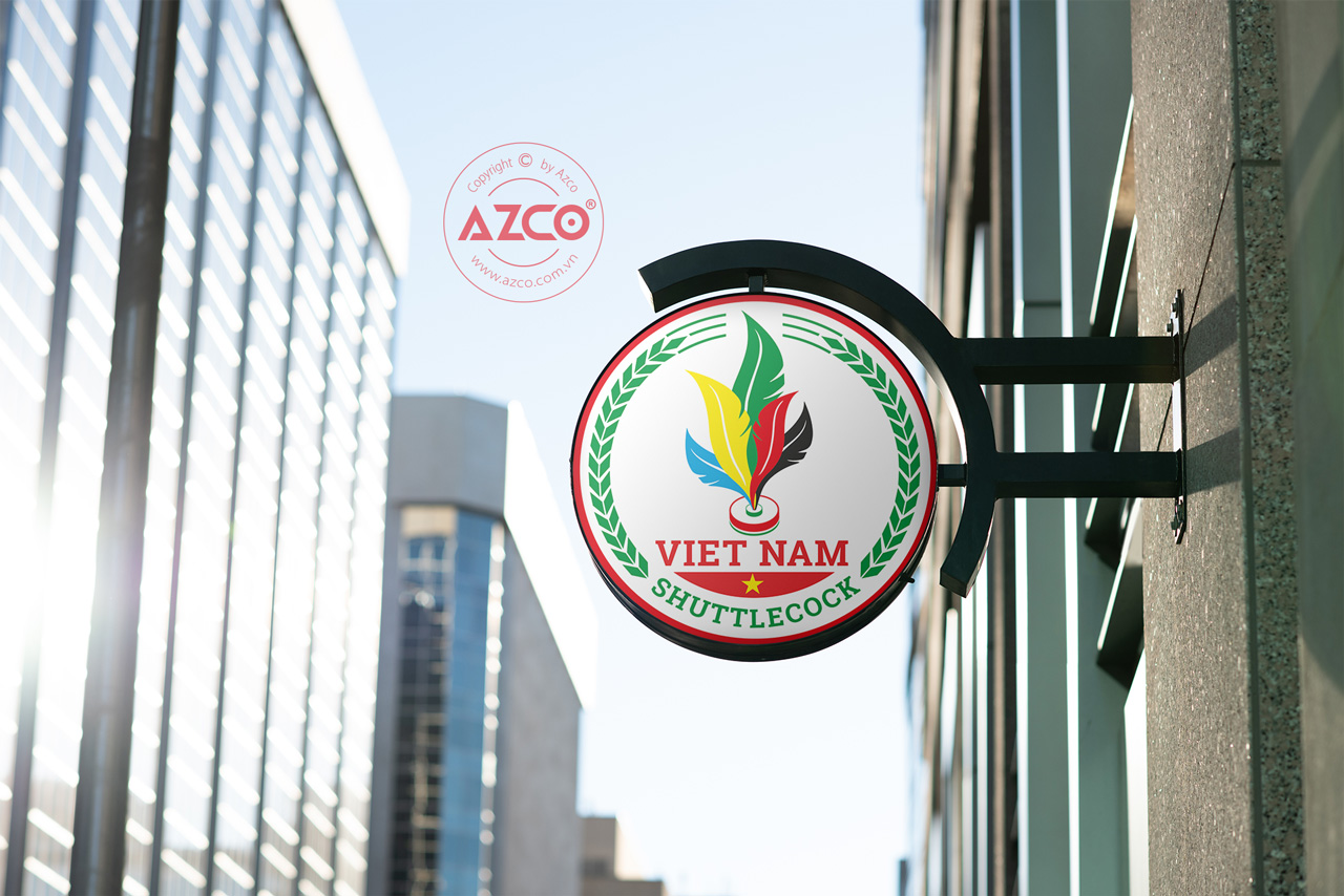 Thiết Kế Logo Thương Hiệu SHUTTLECOCK VIETNAM Tại AZCO