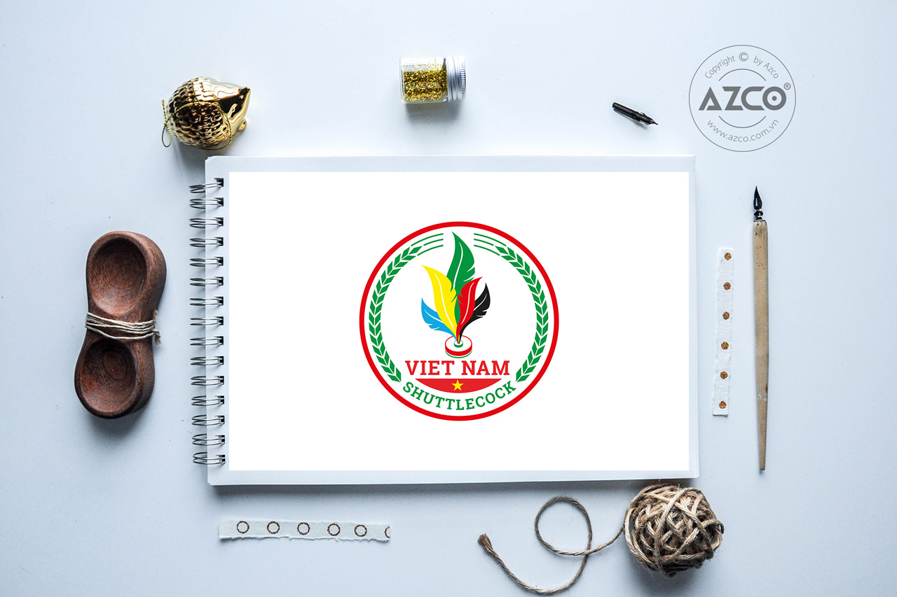Thiết Kế Logo Thương Hiệu SHUTTLECOCK VIETNAM Tại AZCO