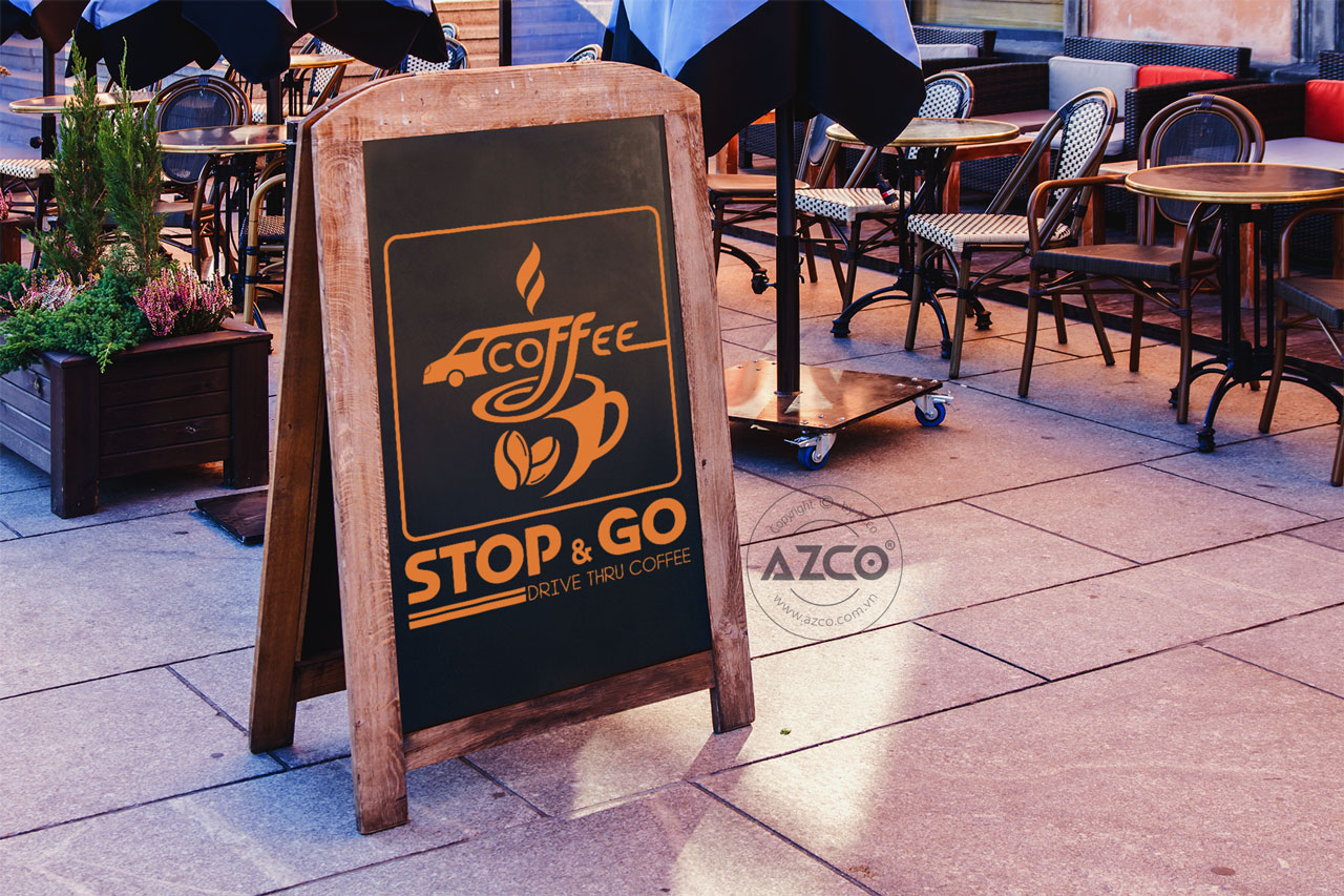 Thiết Kế Logo Thương Hiệu STOP & GO Tại AZCO