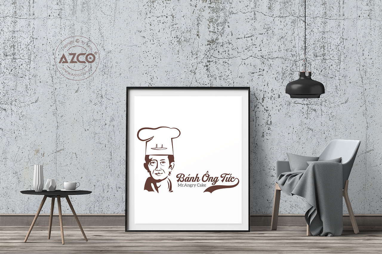 Thiết Kế Logo Thương Hiệu BÁNH ÔNG TỨC Tại AZCO