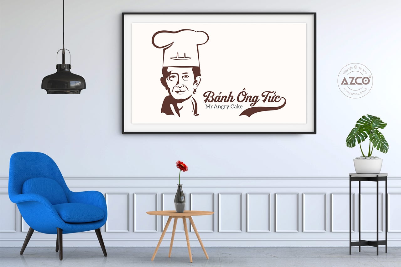 Thiết Kế Logo Thương Hiệu BÁNH ÔNG TỨC Tại AZCO