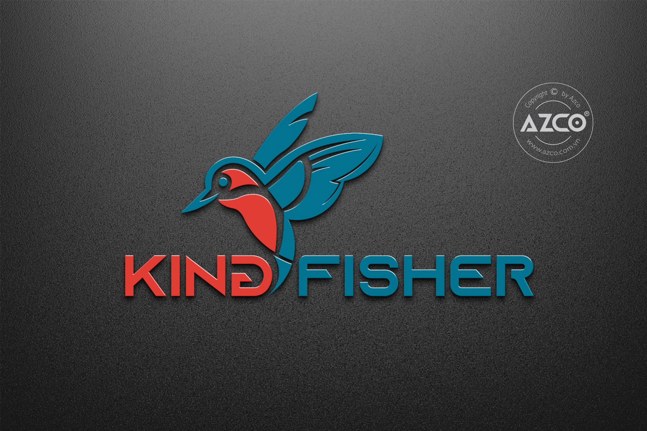 Thiết Kế Logo Thương Hiệu KING FISHER Tại AZCO