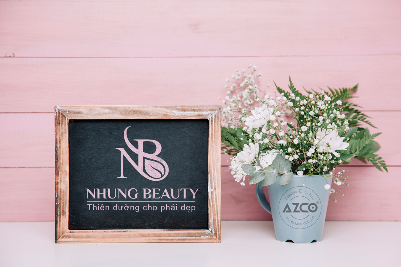 Thiết Kế Logo Thương Hiệu NHUNG BEAUTY Tại AZCO