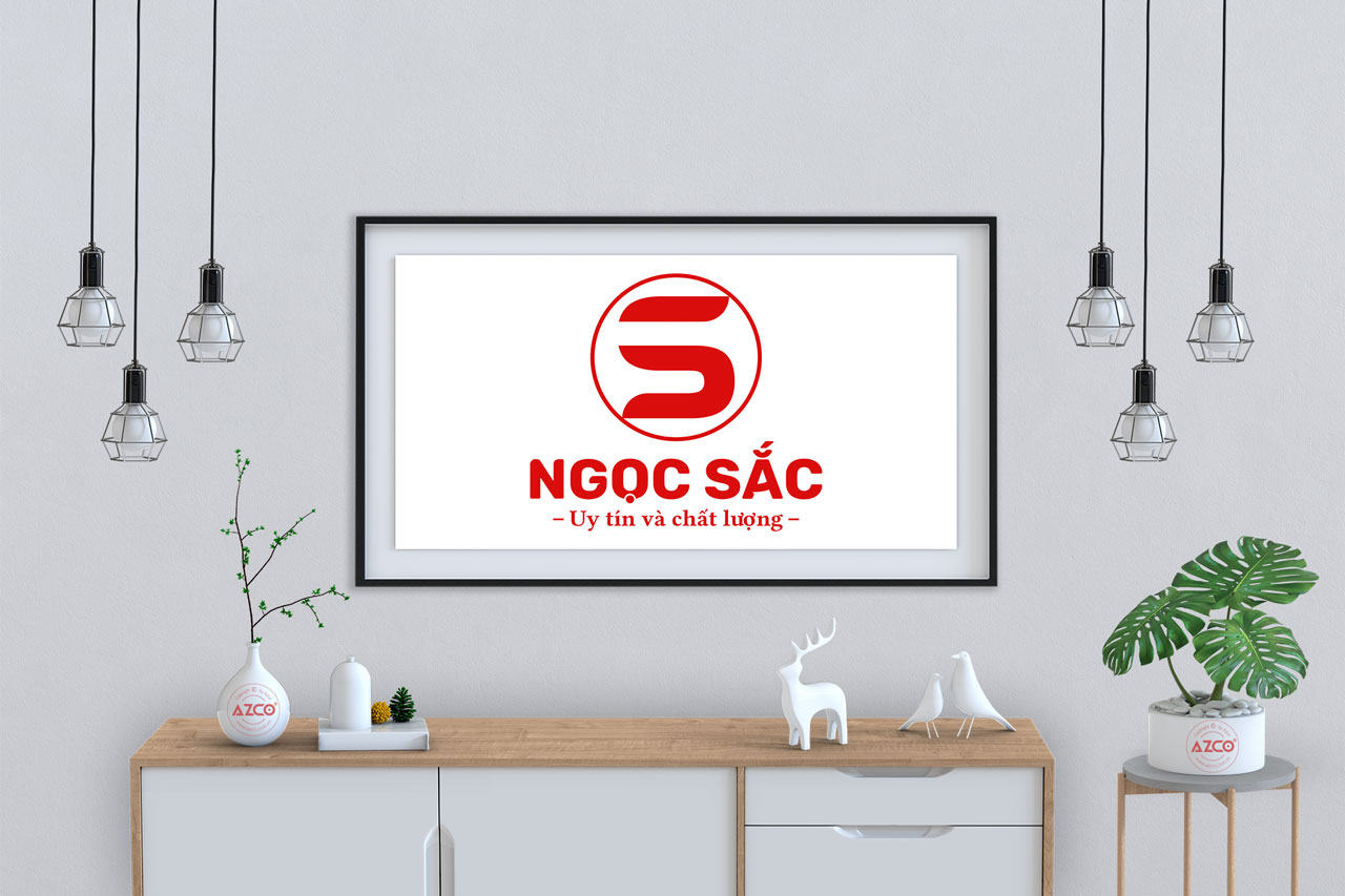 Thiết Kế Logo Thương Hiệu NGỌC SẮC Tại AZCO