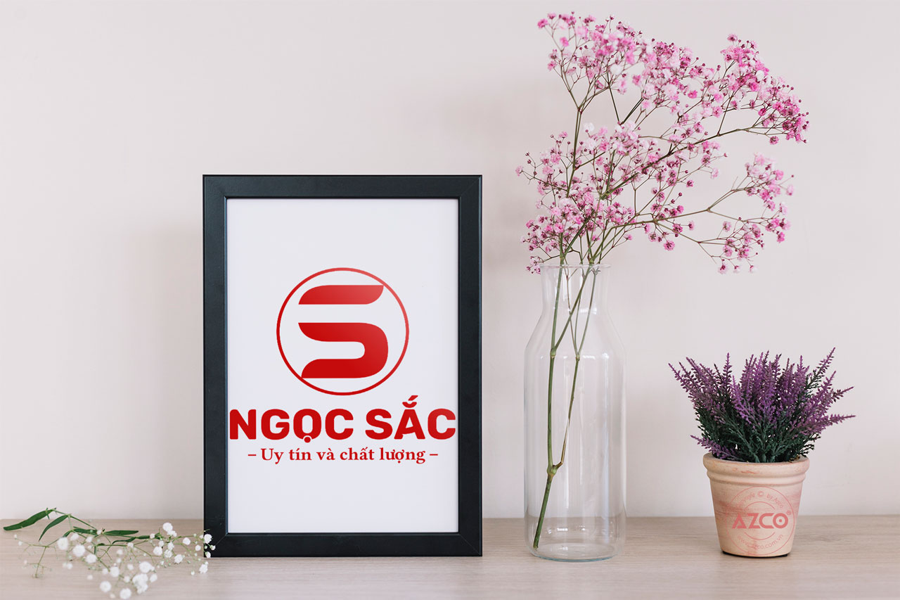 Thiết Kế Logo Thương Hiệu NGỌC SẮC Tại AZCO