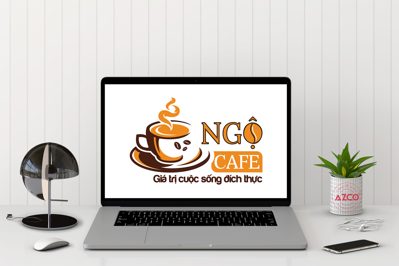Thiết Kế Logo Thương Hiệu NGỘ CAFE Tại AZCO