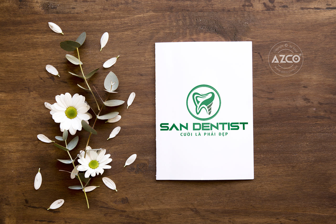 Thiết Kế Logo Thương Hiệu SAN DENTIST Tại AZCO