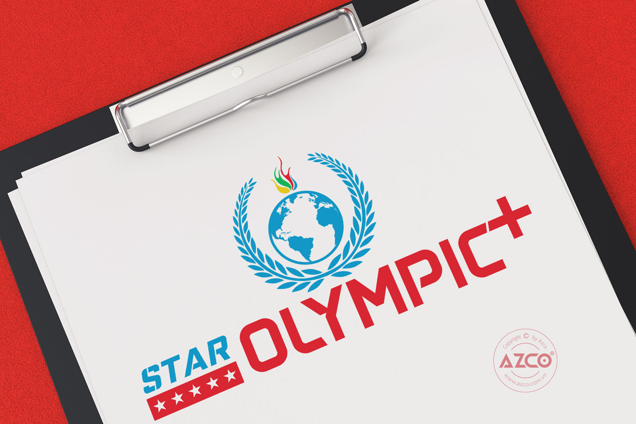Thiết Kế Logo Thương Hiệu STAR OLYMPIC Tại AZCO