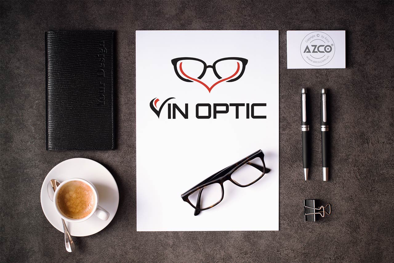 Thiết Kế Logo Thương Hiệu VIN OPTIC Tại AZCO