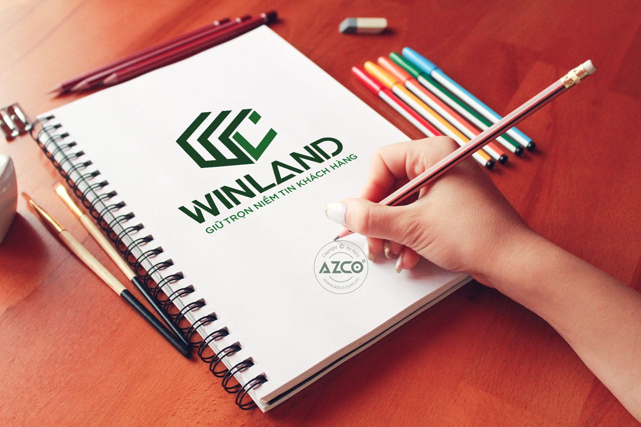Thiết Kế Logo Thương Hiệu WINLAND Tại AZCO