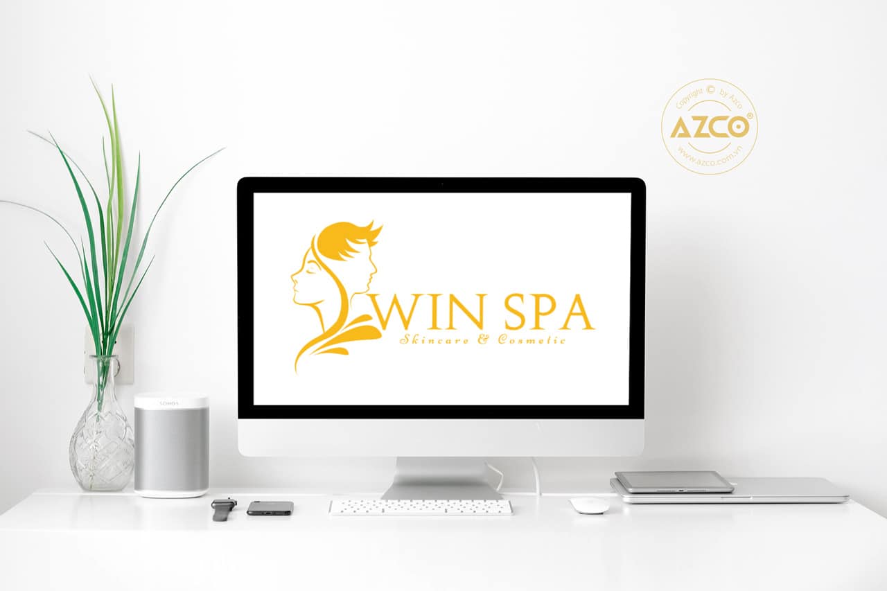 Thiết Kế Logo Thương Hiệu WIN SPA Tại AZCO
