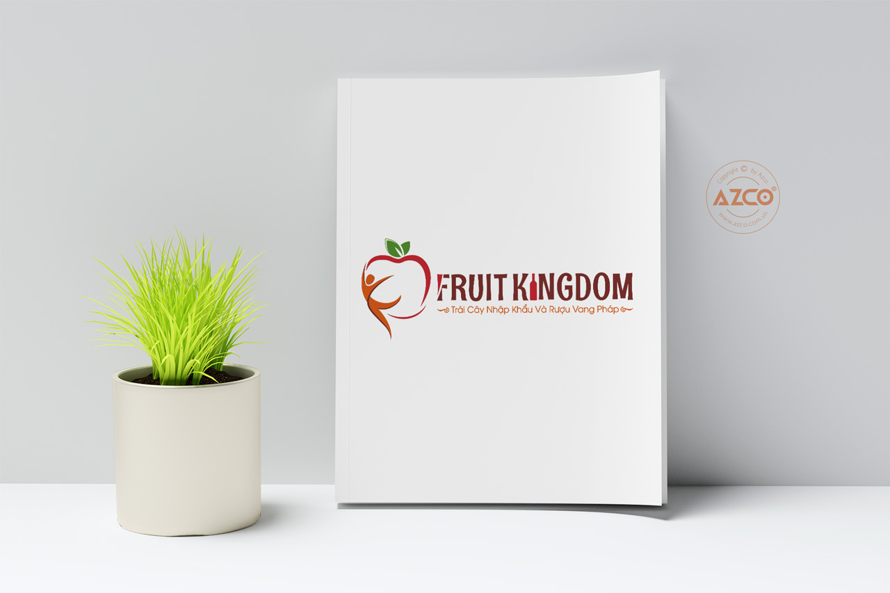 Thiết Kế Logo Thương Hiệu FRUIT KINGDOM Tại AZCO