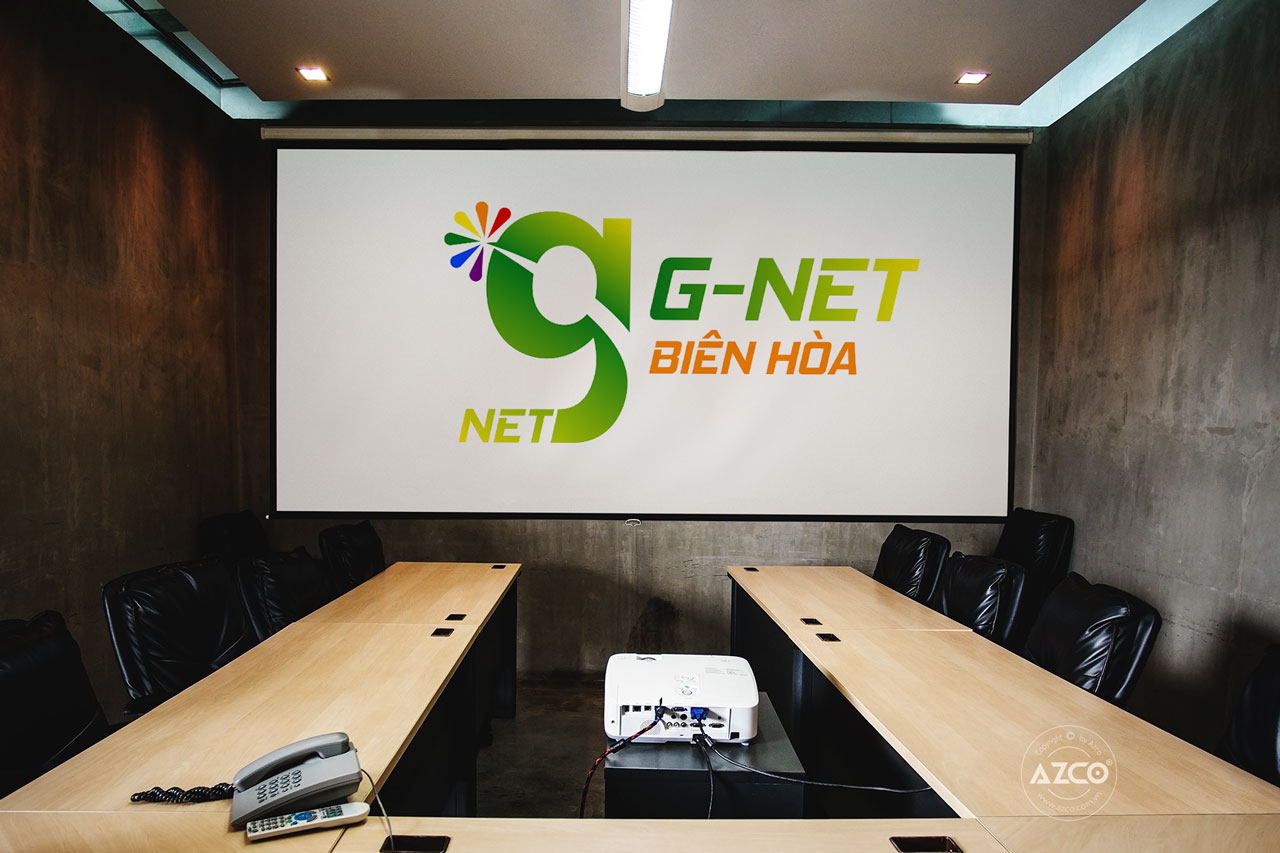 Thiết Kế Logo Thương Hiệu G-NET BIÊN HÒA Tại AZCO