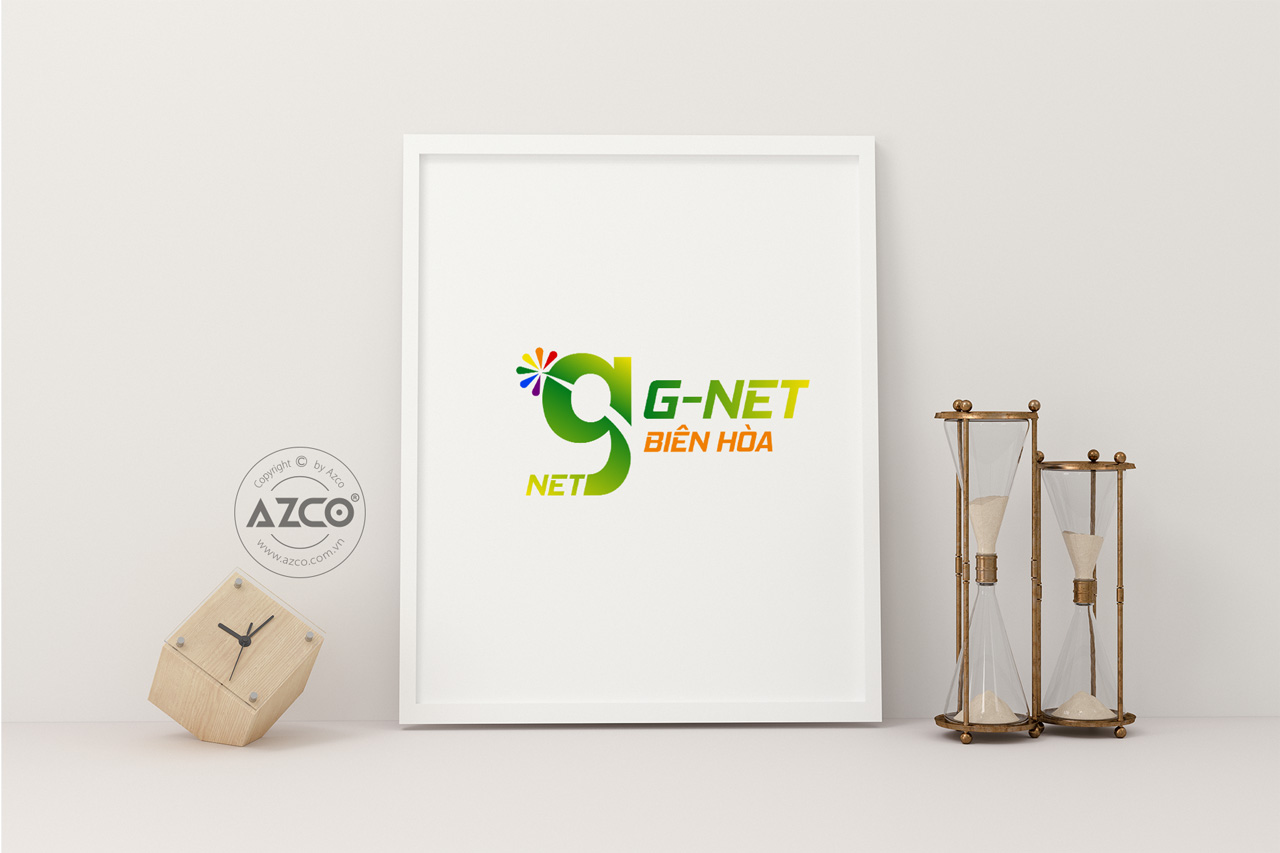 Thiết Kế Logo Thương Hiệu G-NET BIÊN HÒA Tại AZCO