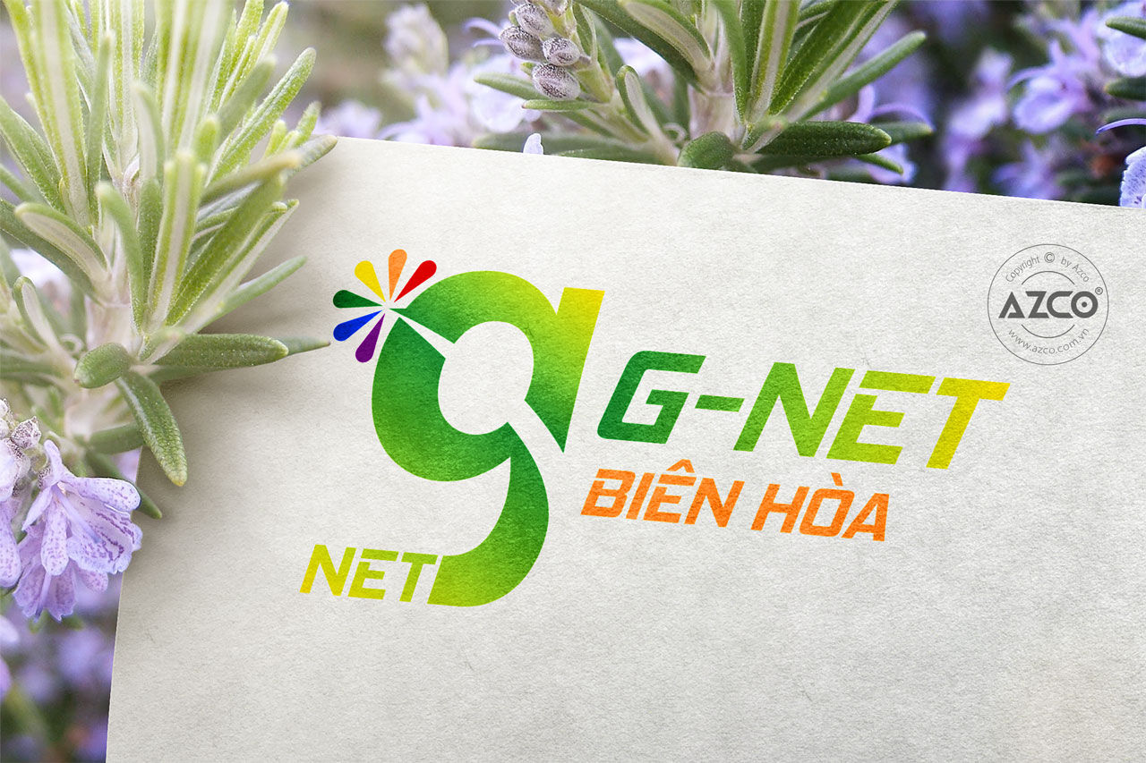 Thiết Kế Logo Thương Hiệu G-NET BIÊN HÒA Tại AZCO
