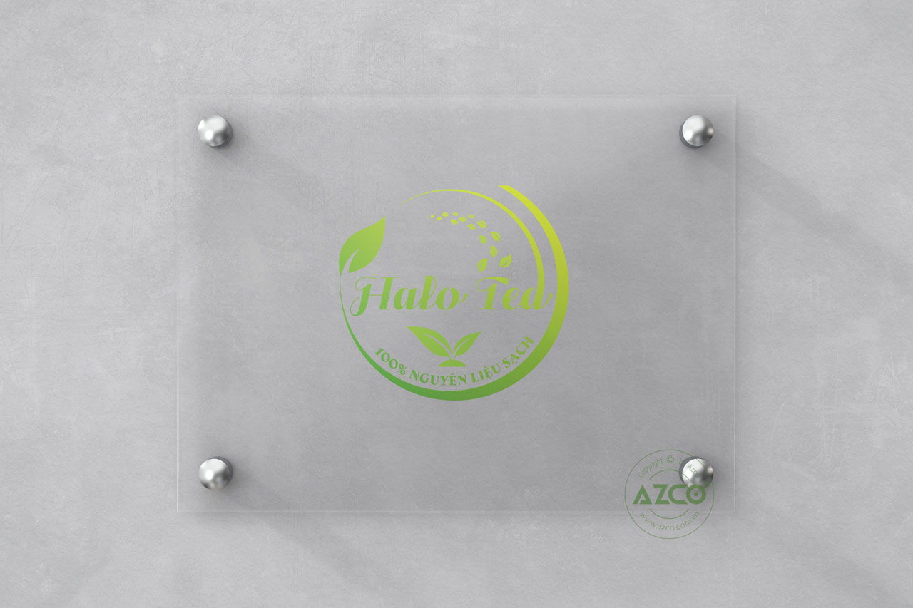 Thiết Kế Logo Thương Hiệu HALO TEA Tại AZCO