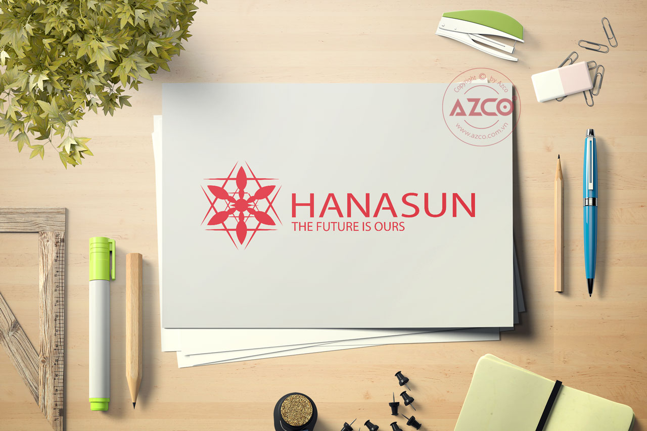 Thiết Kế Logo Thương Hiệu HANASUN Tại AZCO
