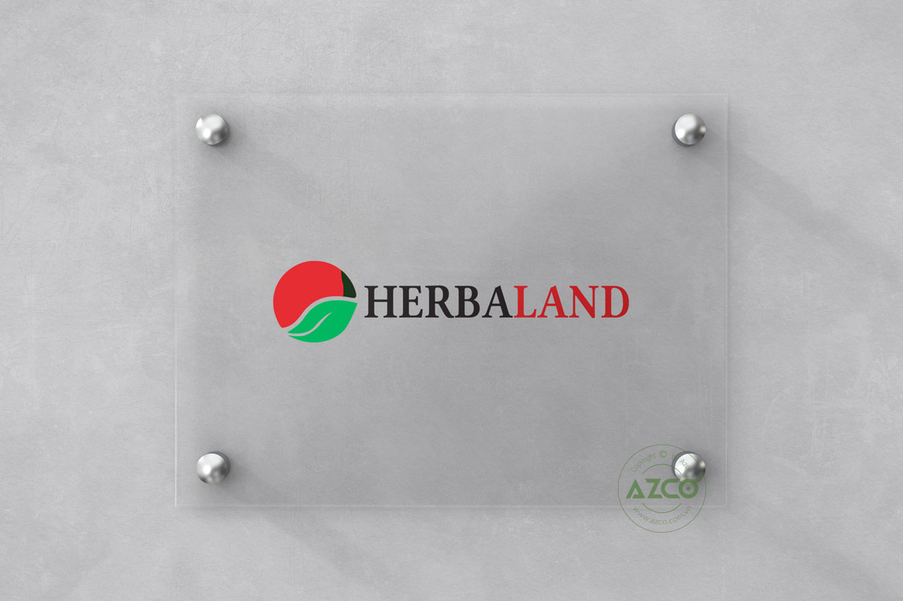 Thiết Kế Logo Thương Hiệu HERBALAND Tại AZCO