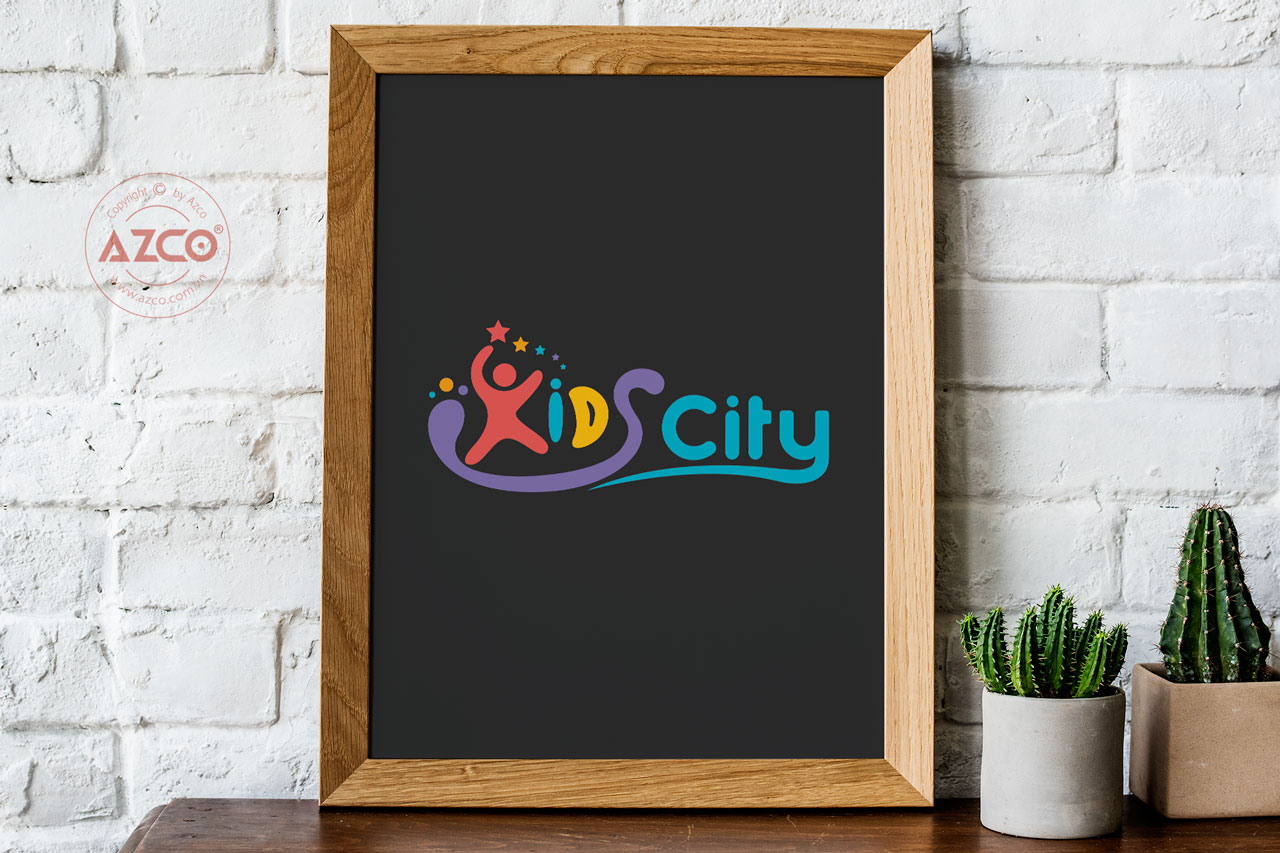 Thiết Kế Logo Thương Hiệu KIDS CITY Tại AZCO