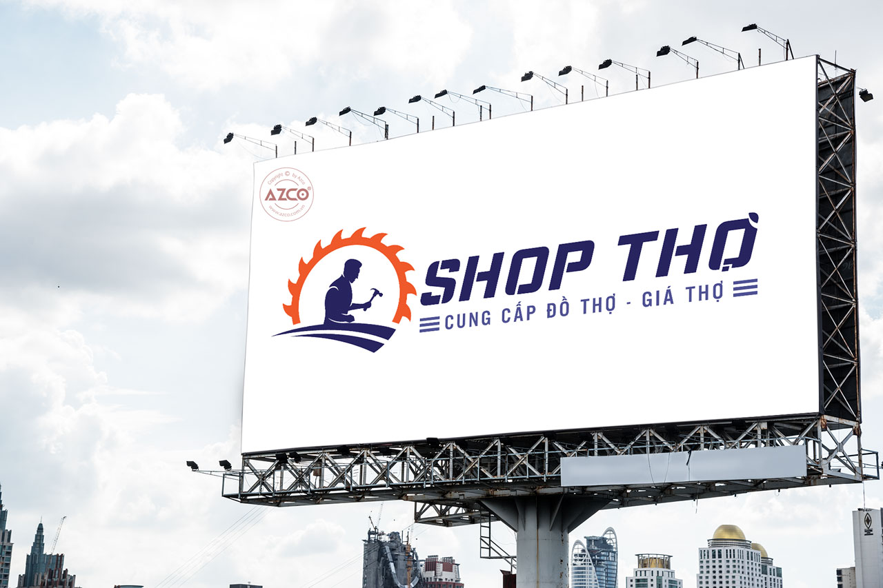 Thiết Kế Logo Thương Hiệu SHOP THỢ Tại AZCO