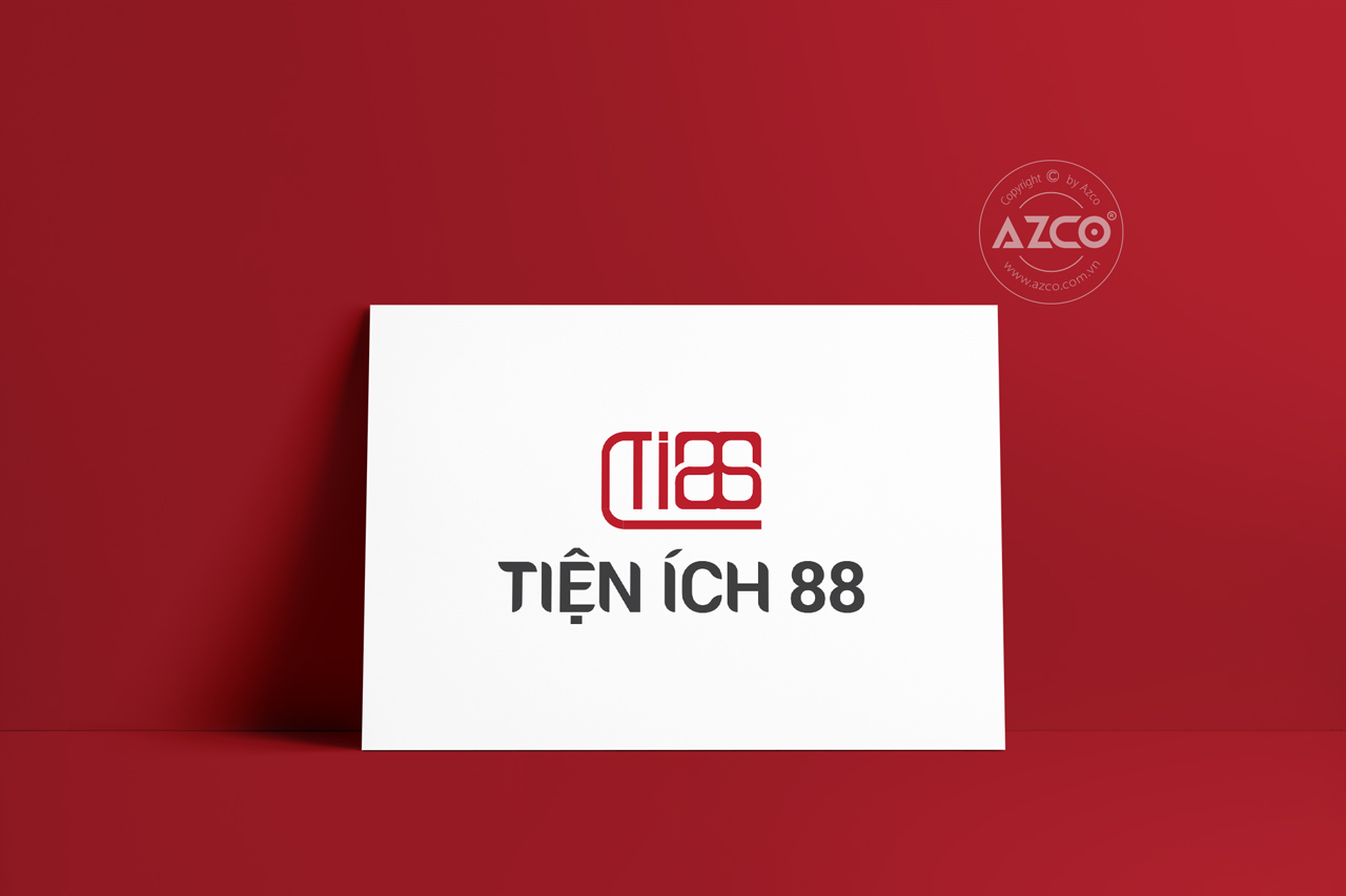 Thiết Kế Logo Thương Hiệu TIỆN ÍCH 88 Tại AZCO